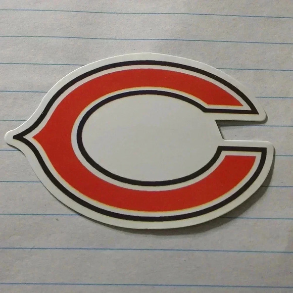 Chicago Bears Waterproof sticker..nwt..we bundle..enjoy - Picture 2 of 2